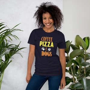Coffe Pizza & Dogs T-Shirt