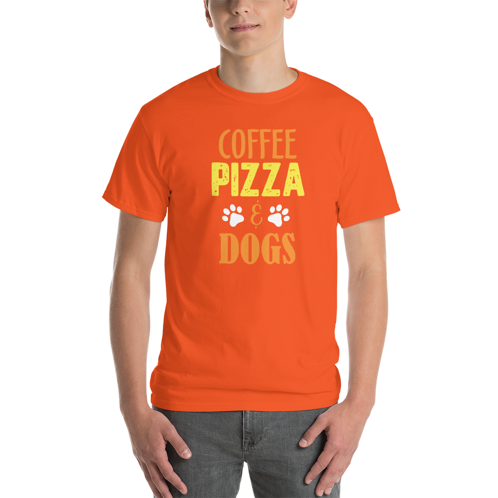 Coffee Pizza & Dogs T-Shirt