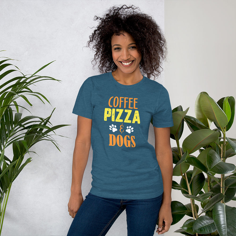 Coffe Pizza & Dogs T-Shirt