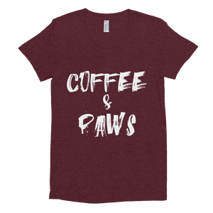 Coffee Paws Neck T-shirt