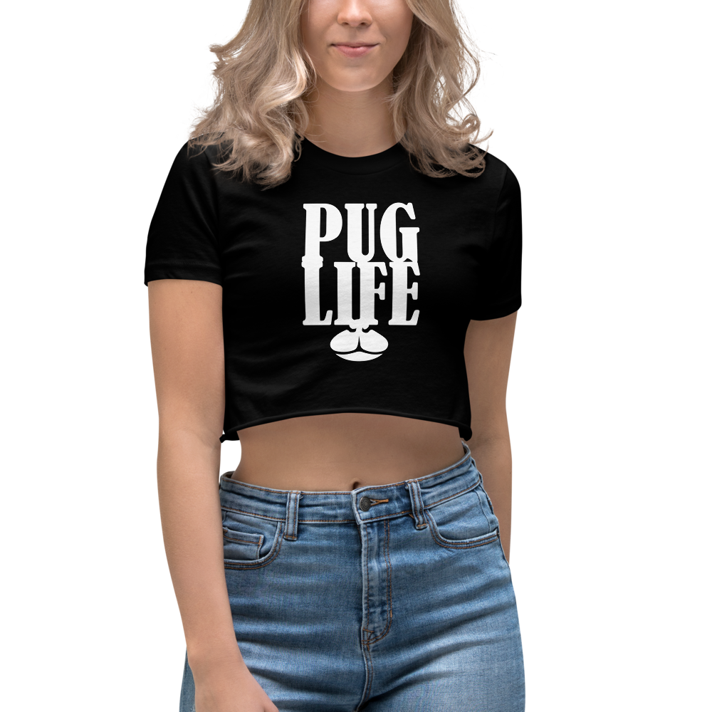 Pug Life Crop Top