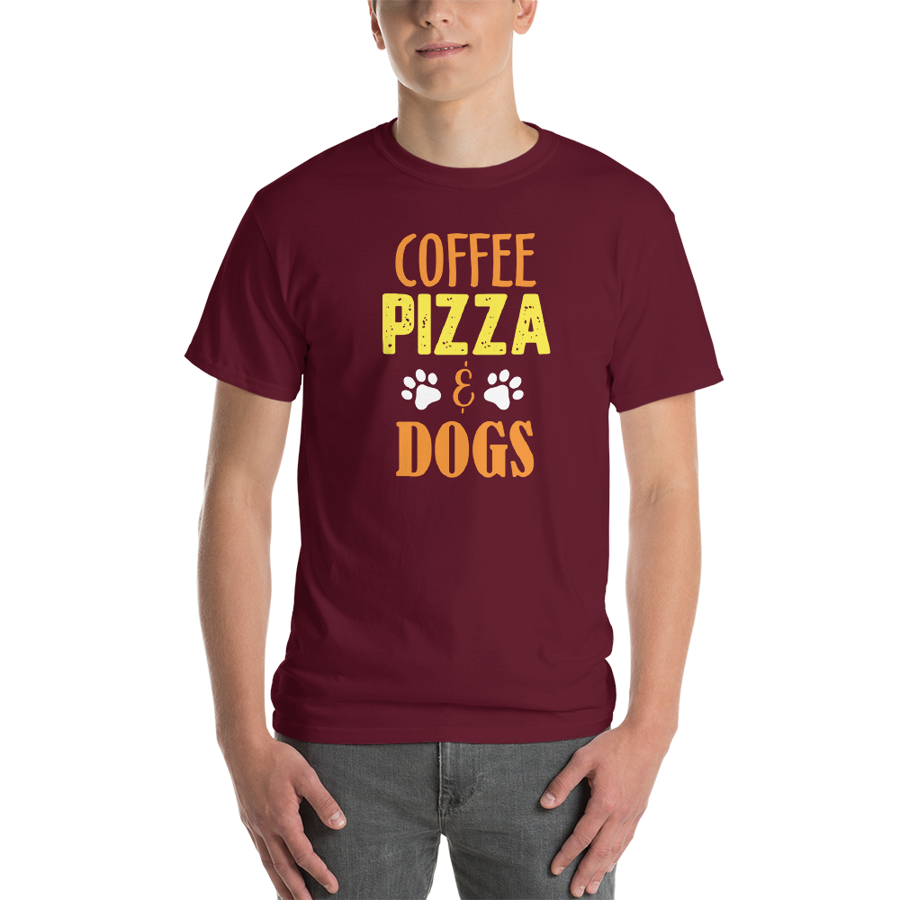 Coffee Pizza & Dogs T-Shirt