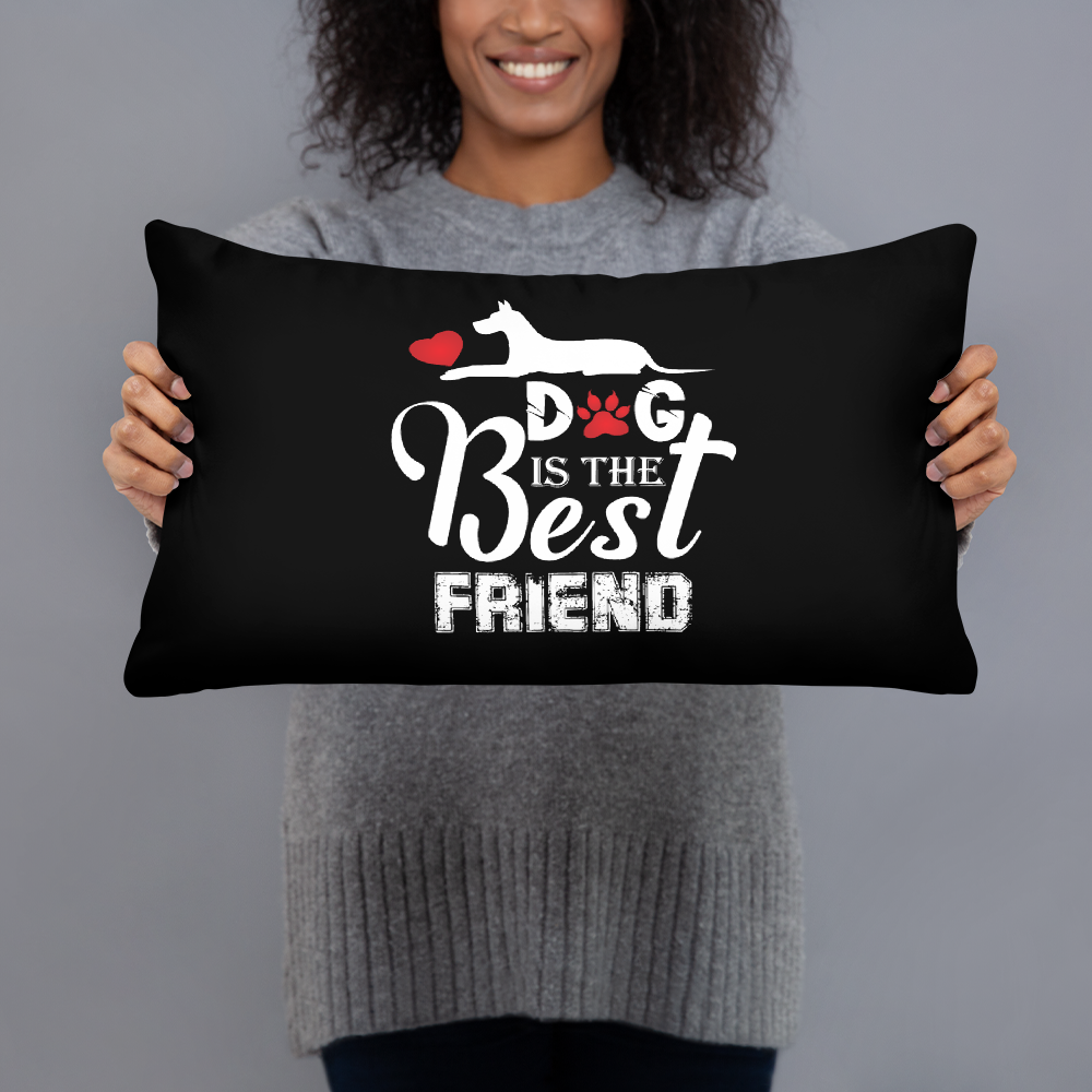 Dog Is The Friend Pillow