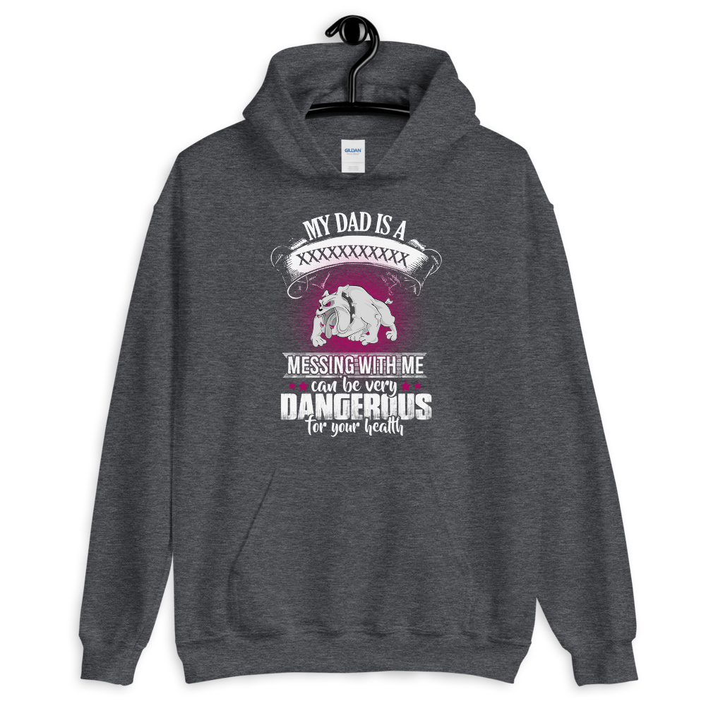 Messing with me dangerous Unisex Hoodie