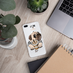 "It's coffee time". iPhone Case for a gift or you personally