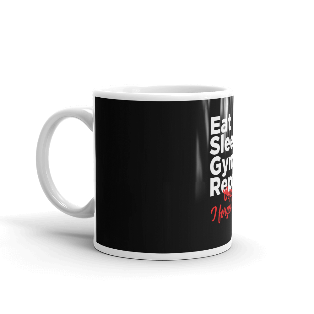 Eat Sleep Gym Repeat  Mug