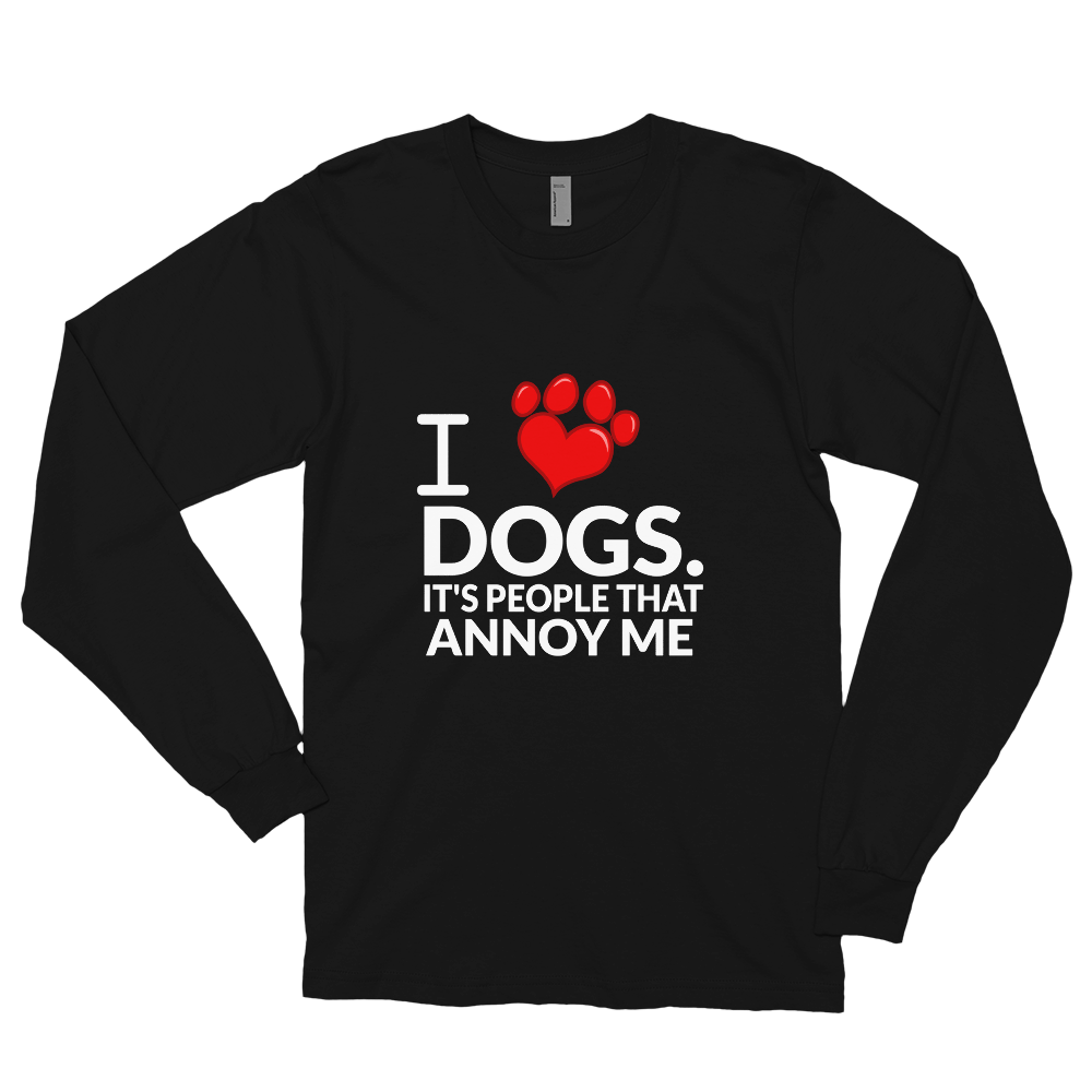 I Dogs IT's People That Annoy Me t-shirt