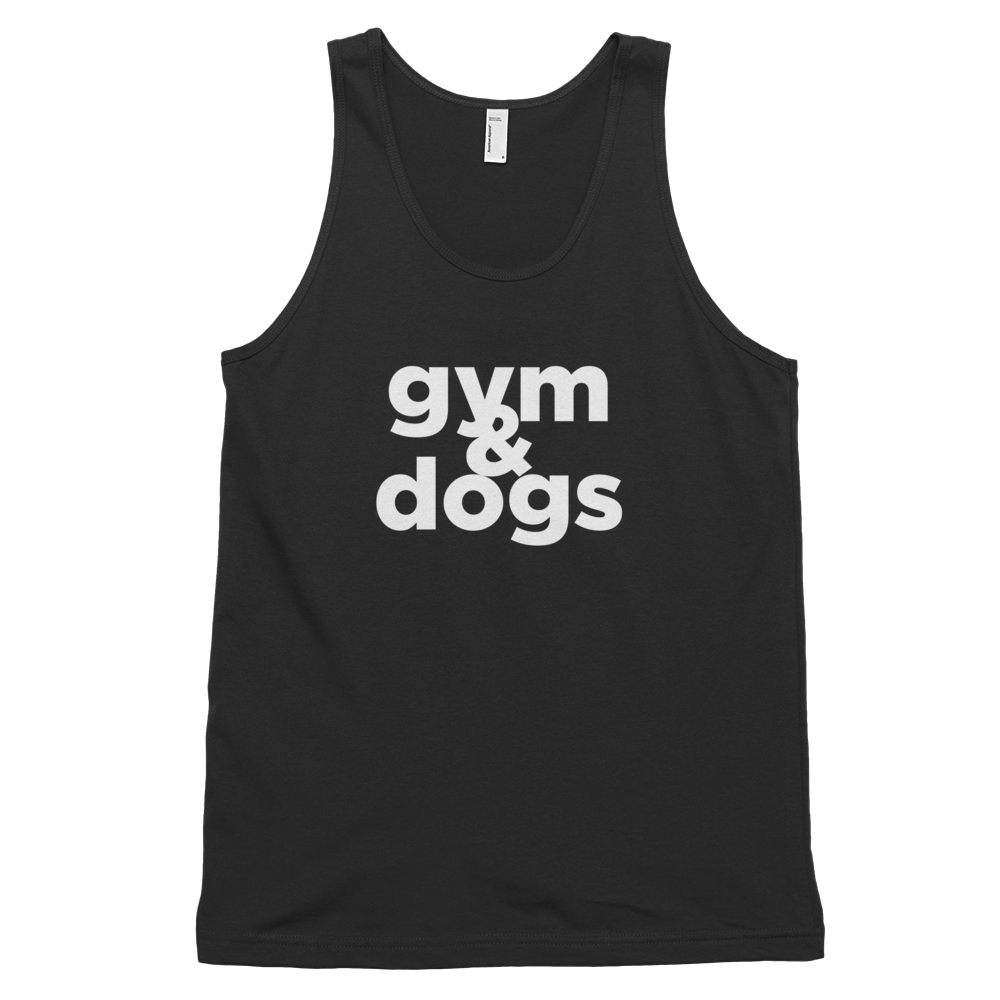 Gym & Dogs Classic tank top (unisex)
