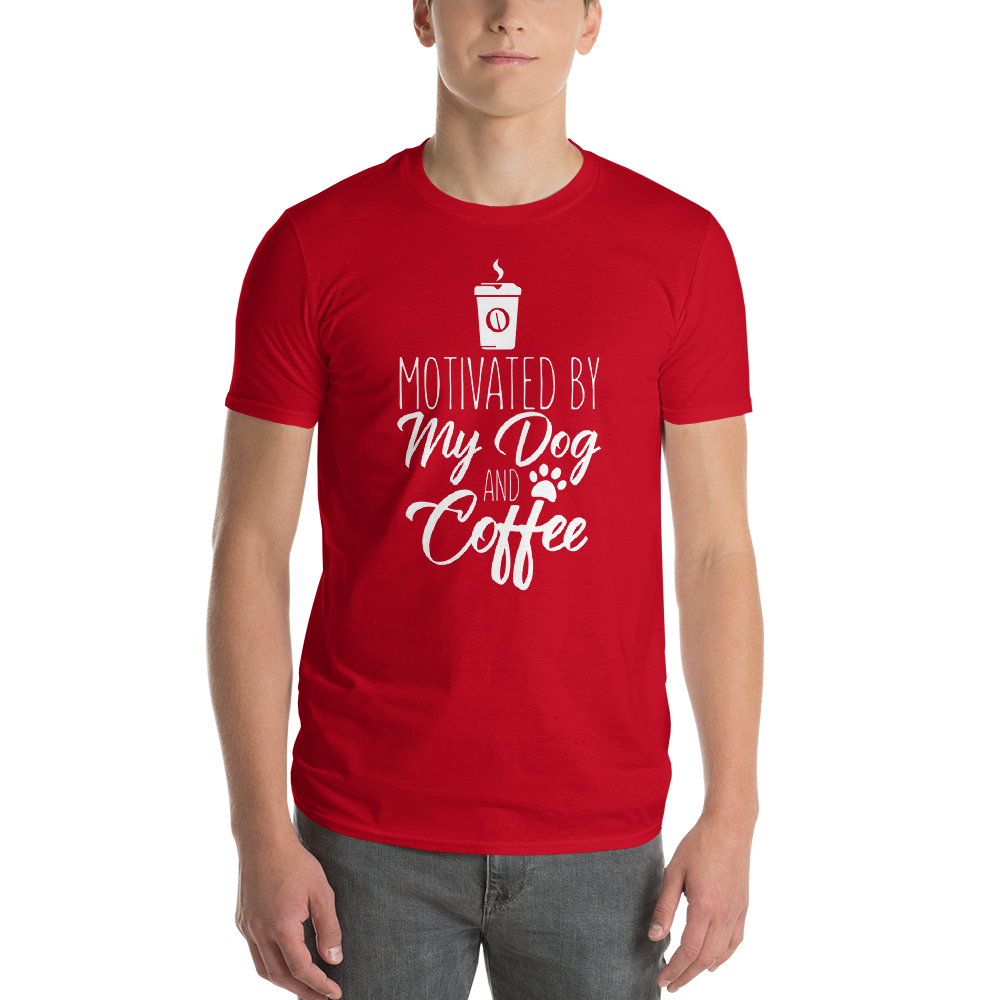 Motivated by my dog and coffee T-Shirt