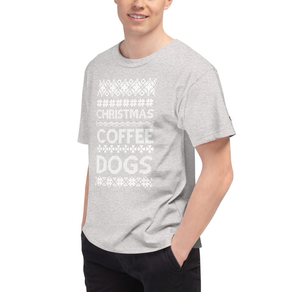 Christmas Coffee Dogs T-Shirt