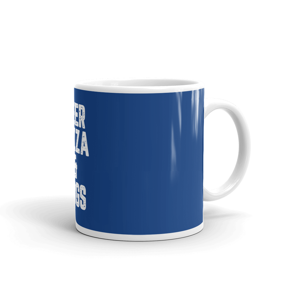 Beer Pizza & Dogs Mug