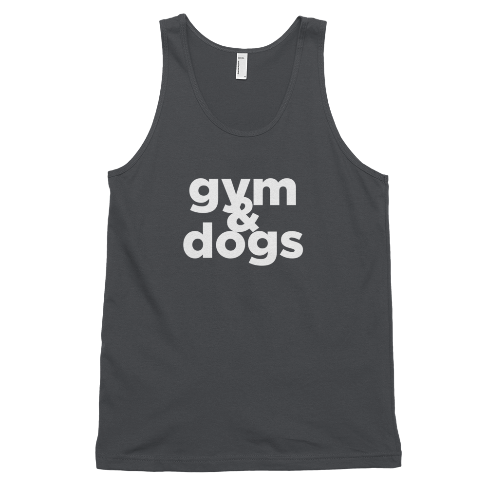 Gym & Dogs Classic tank top (unisex)