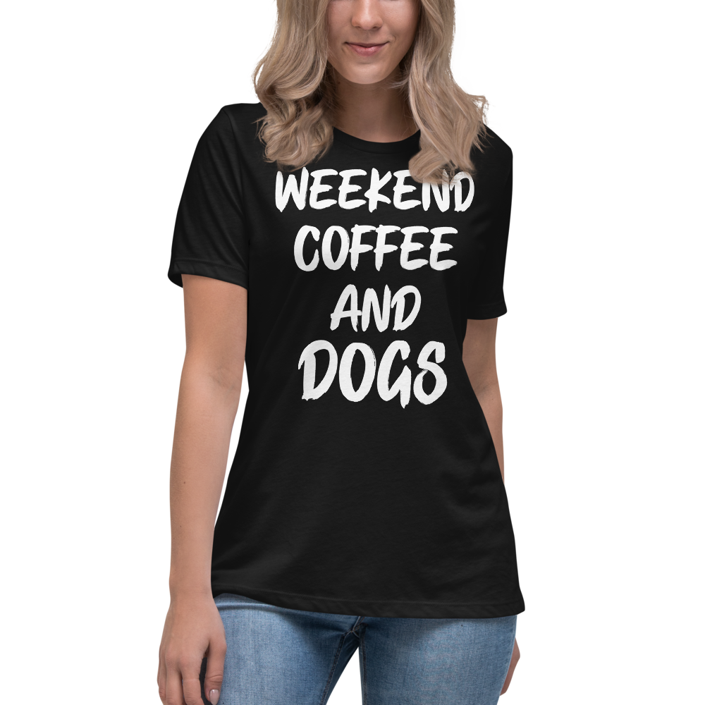 Weekend Coffee and dogs T-Shirt