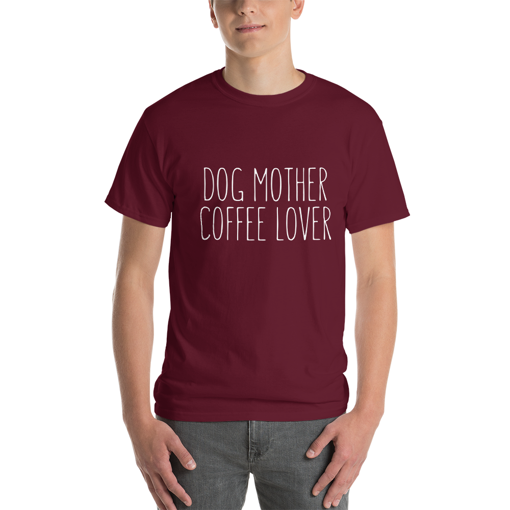 Dog Mother Coffee Lover T-Shirt