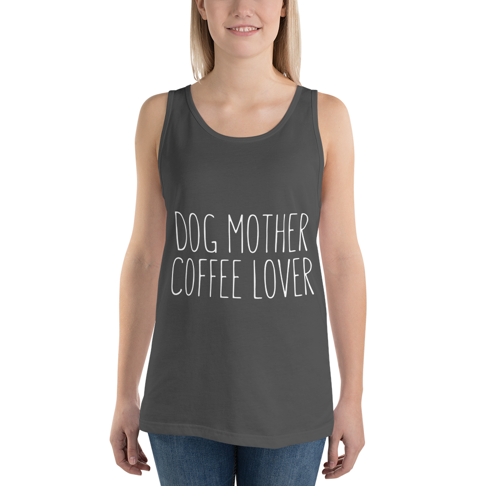 Dog Mother Coffee Lover Tank Top