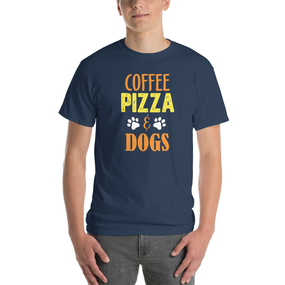 Coffee Pizza & Dogs T-Shirt