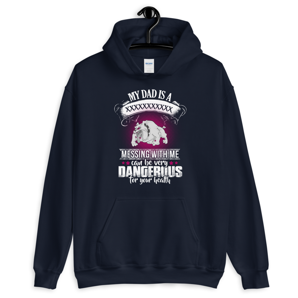 Messing with me dangerous Unisex Hoodie