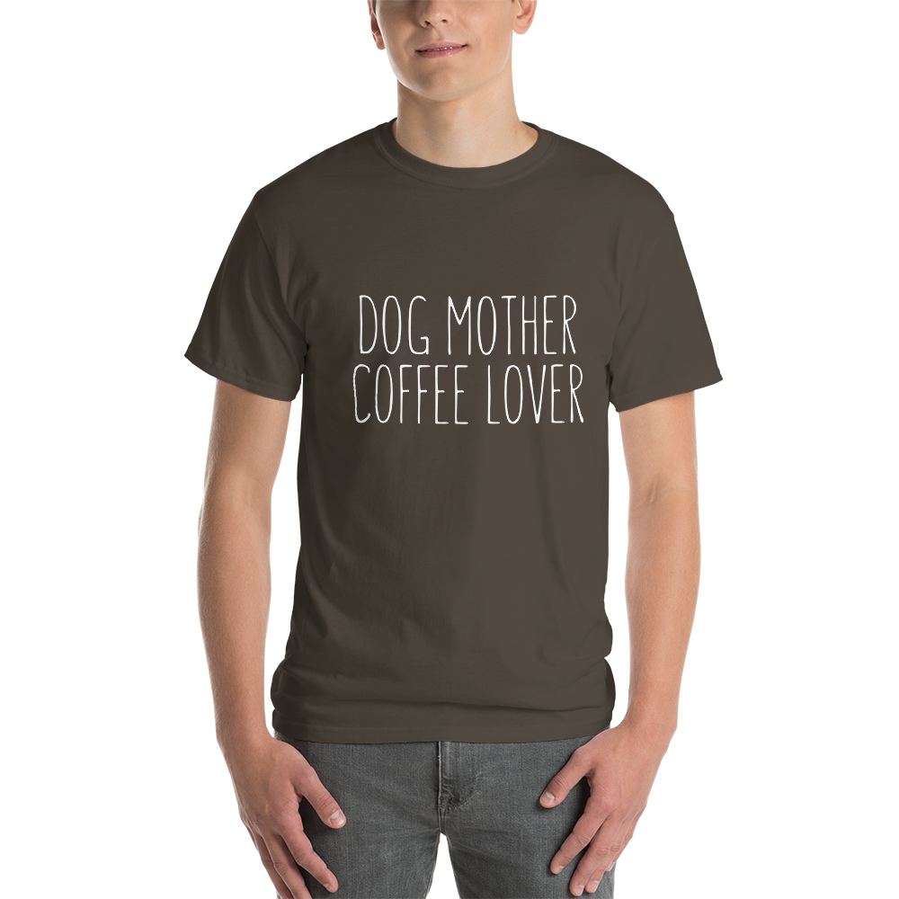 Dog Mother Coffee Lover T-Shirt