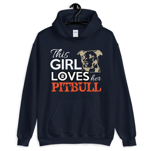 This Girl Lovers het Pitbull Hoodie