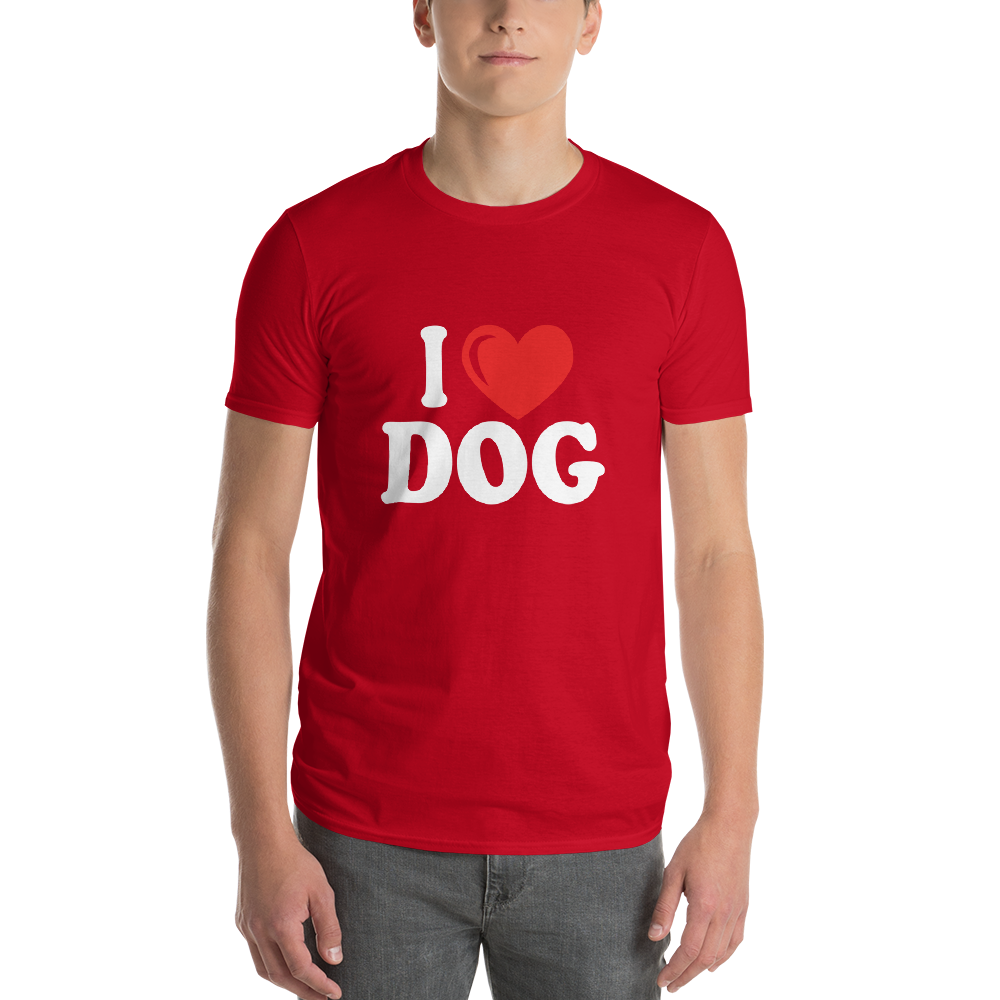 I Love Dog T-Shirt