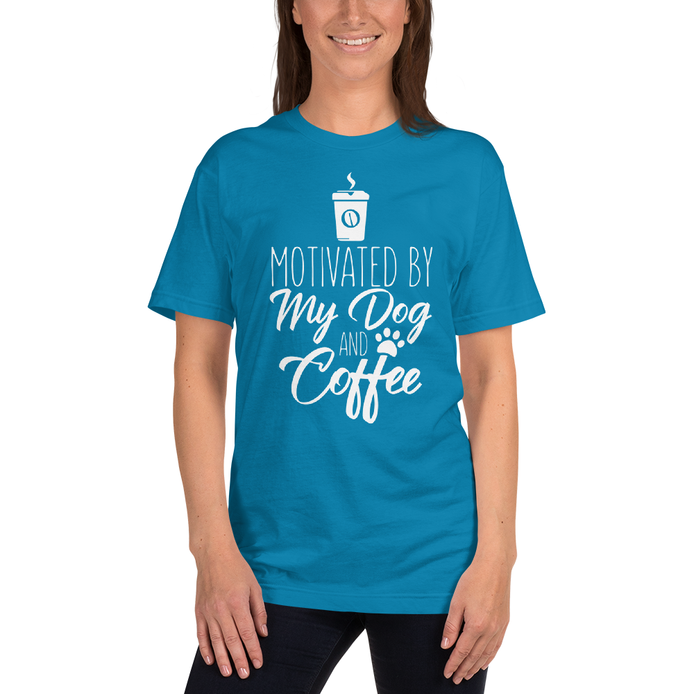 Motivated By My Dog Coffee T-Shirt