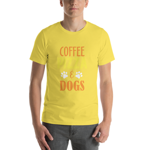 Coffee Pizza Dogs Unisex T-Shirt