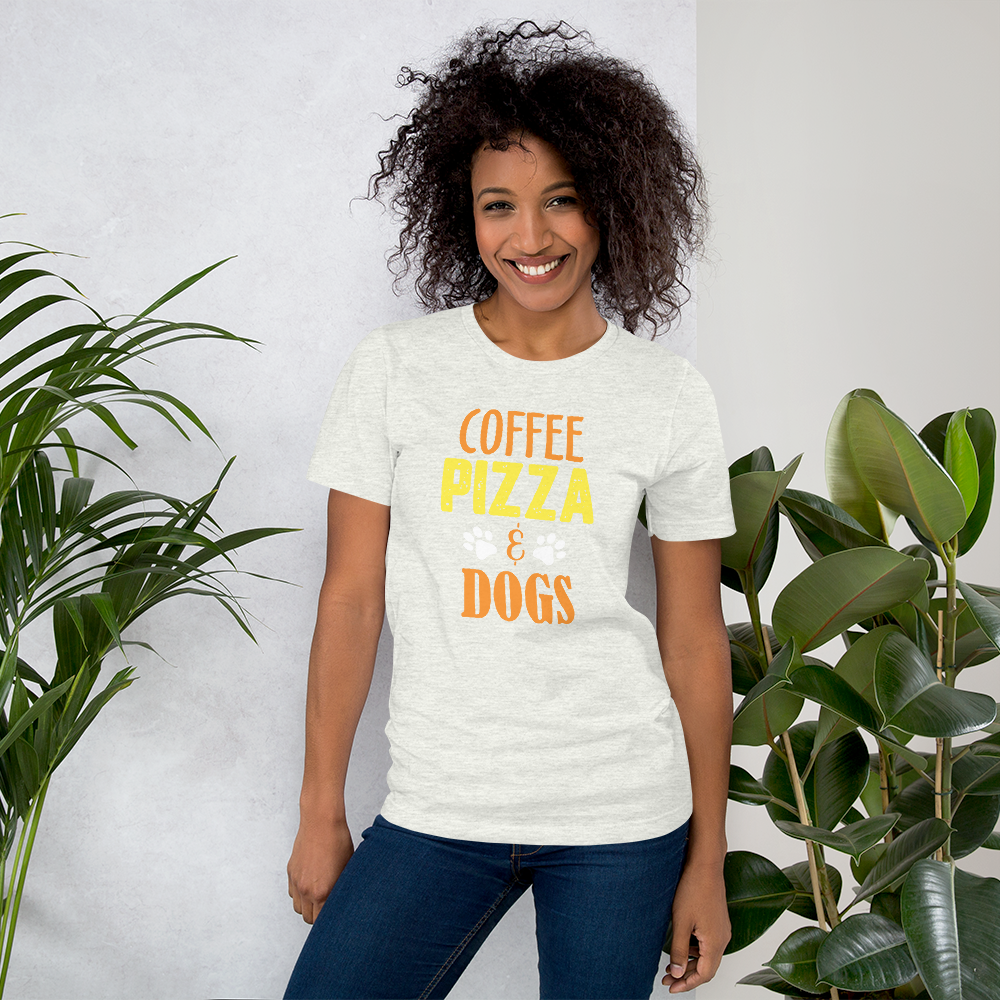 Coffe Pizza & Dogs T-Shirt