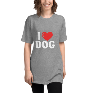 I Love Dog Track Shirt