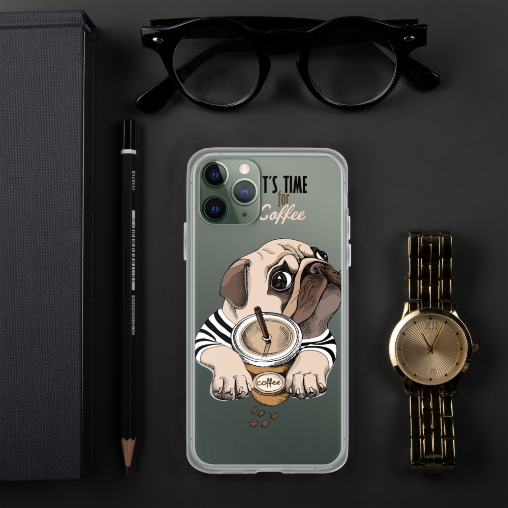 "It's coffee time". iPhone Case for a gift or you personally