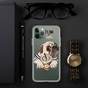 "It's coffee time". iPhone Case for a gift or you personally