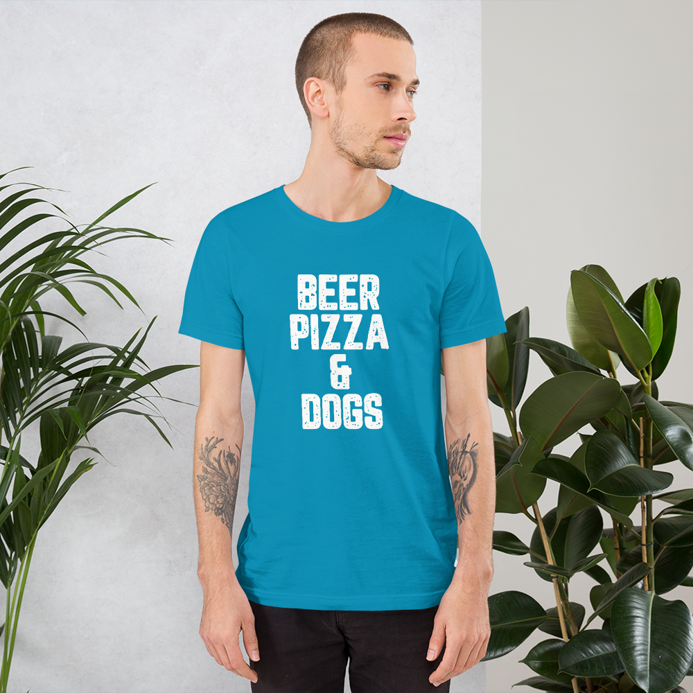 Beer Pizza & Dogs T-Shirt