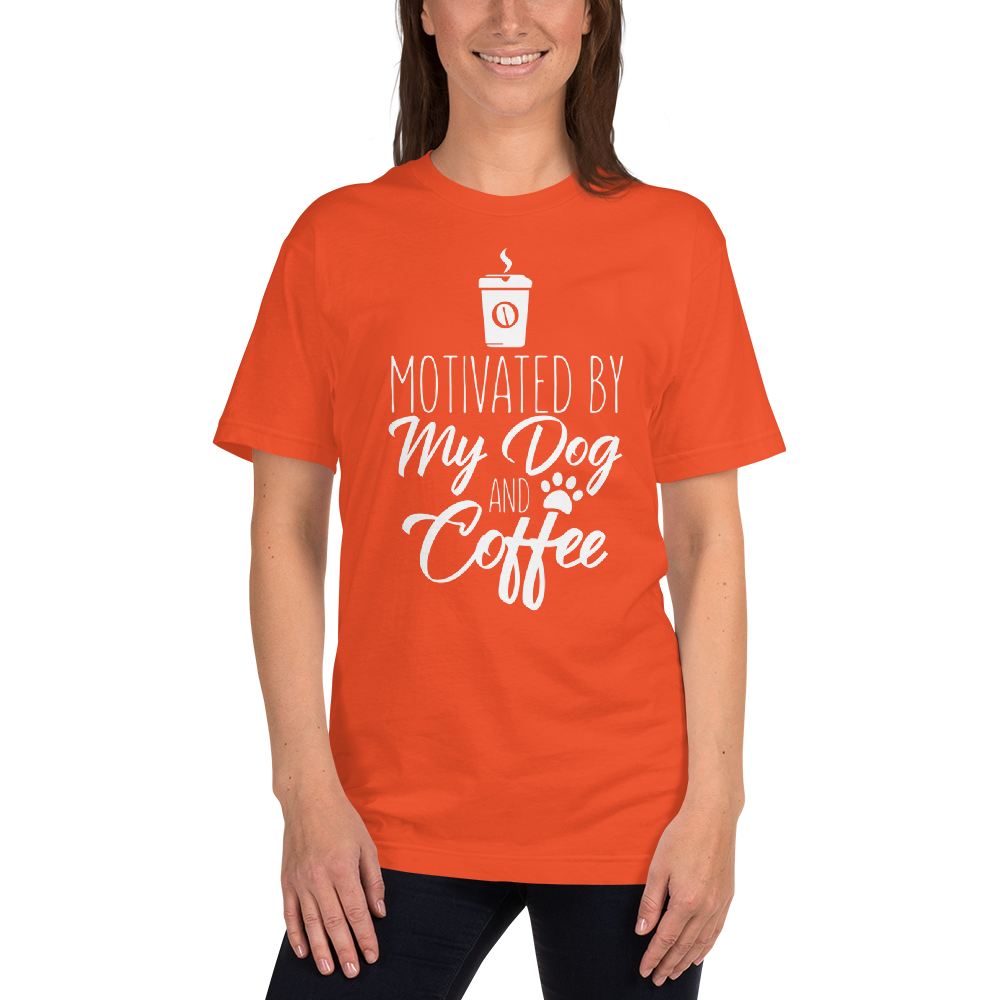 Motivated By My Dog Coffee T-Shirt