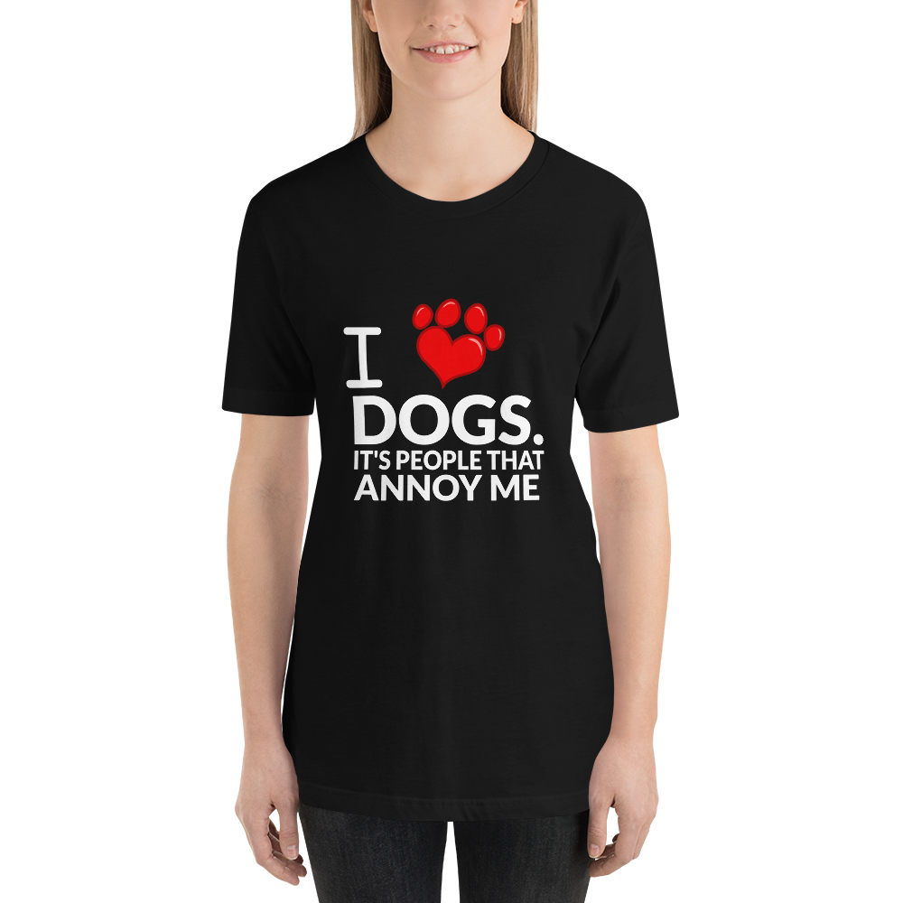 I dogs It's People That Annoy Me T-Shirt