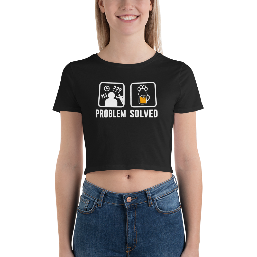 Problem Solved Women’s Crop Tee