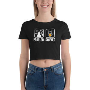 Problem Solved Women’s Crop Tee