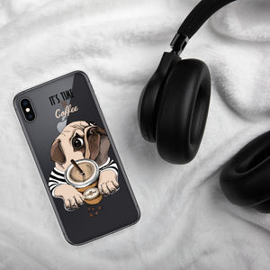 "It's coffee time". iPhone Case for a gift or you personally