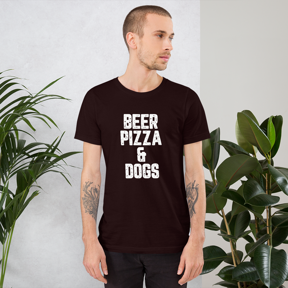 Beer Pizza & Dogs T-Shirt