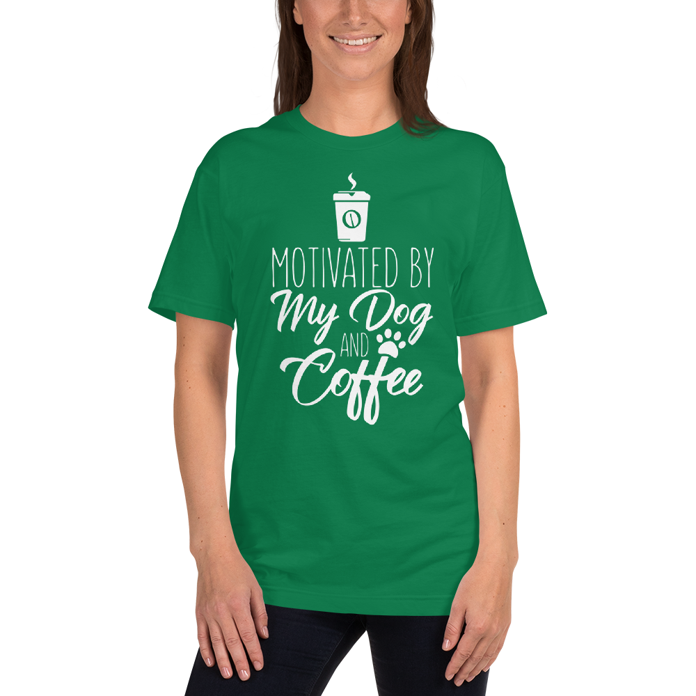 Motivated By My Dog Coffee T-Shirt