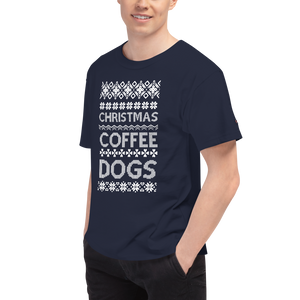 Christmas Coffee Dogs T-Shirt