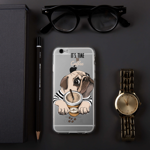 "It's coffee time". iPhone Case for a gift or you personally