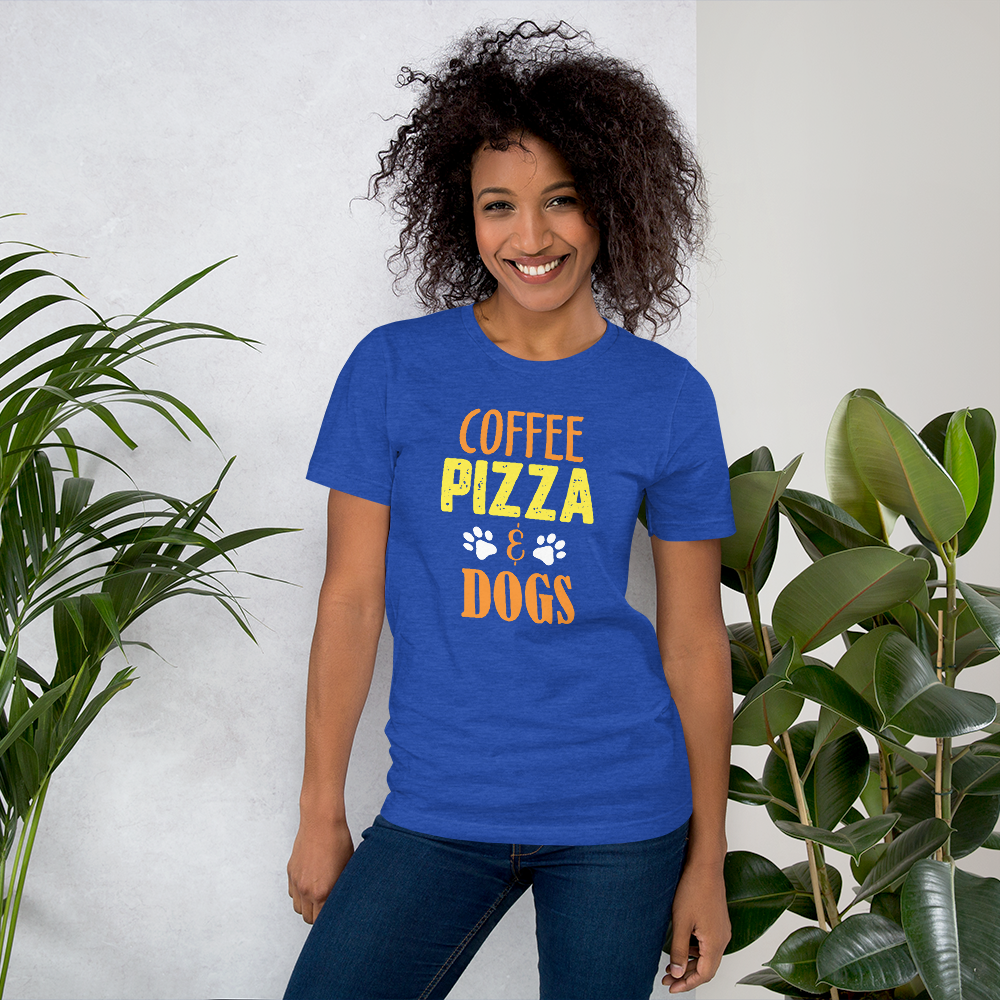 Coffe Pizza & Dogs T-Shirt