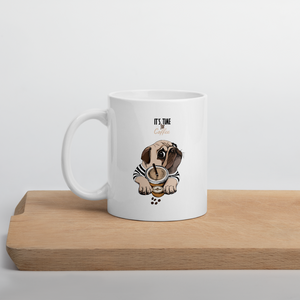 "It's coffee time" Cool Mug for a gift or you personally.