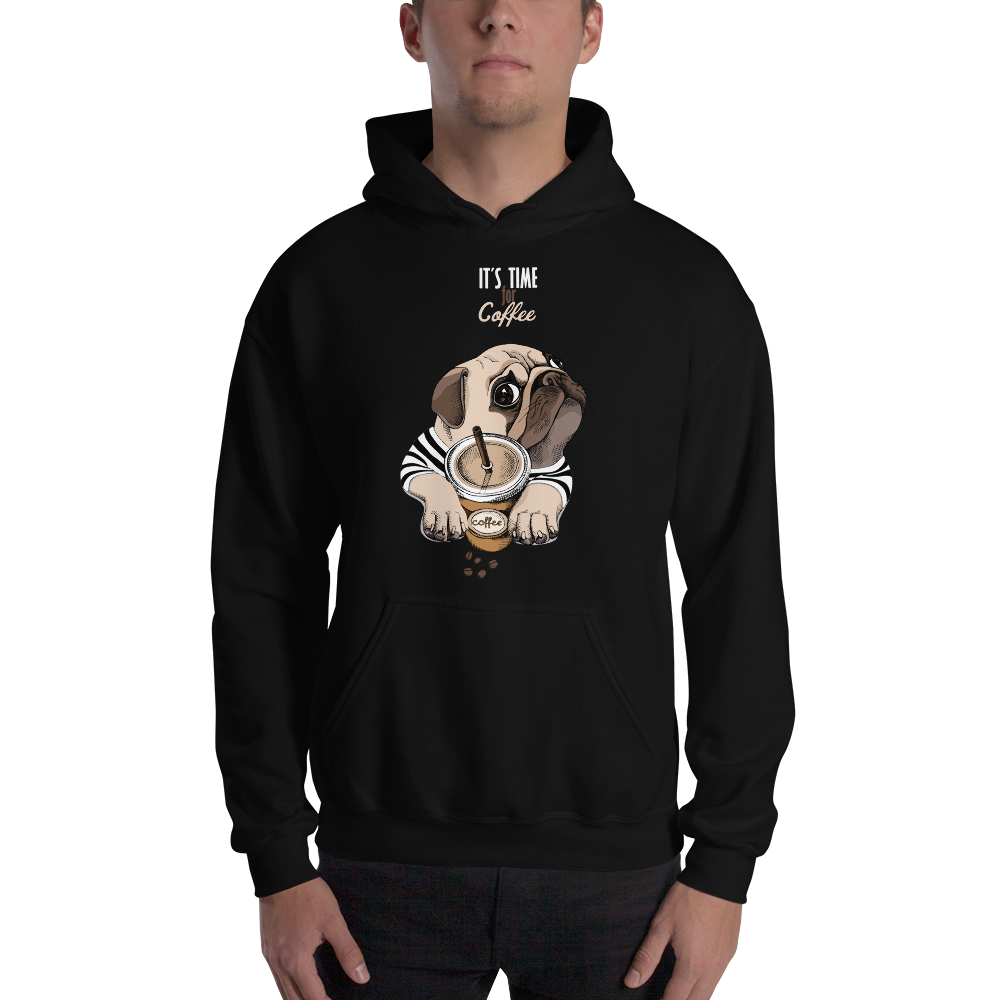 "It's coffee time" A warm and nice to wear Unisex Hoodie for you.