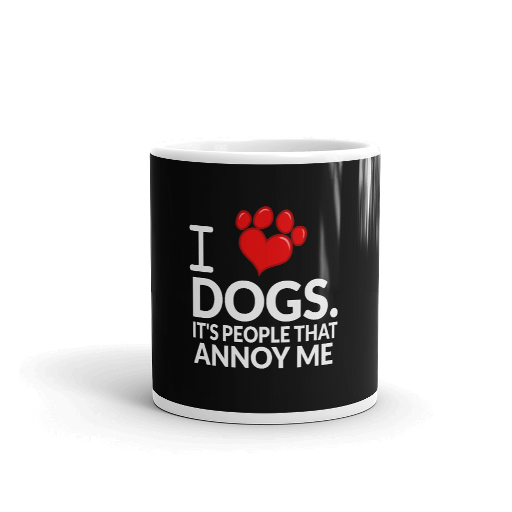 I Dogs It's People That Annoy Me Mug