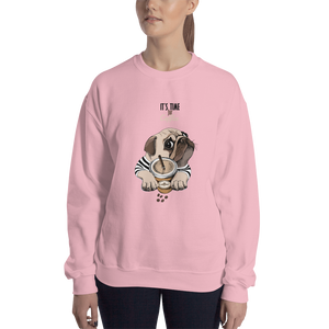 It's coffee time. A warm and nice to wear Unisex Sweatshirt for you.