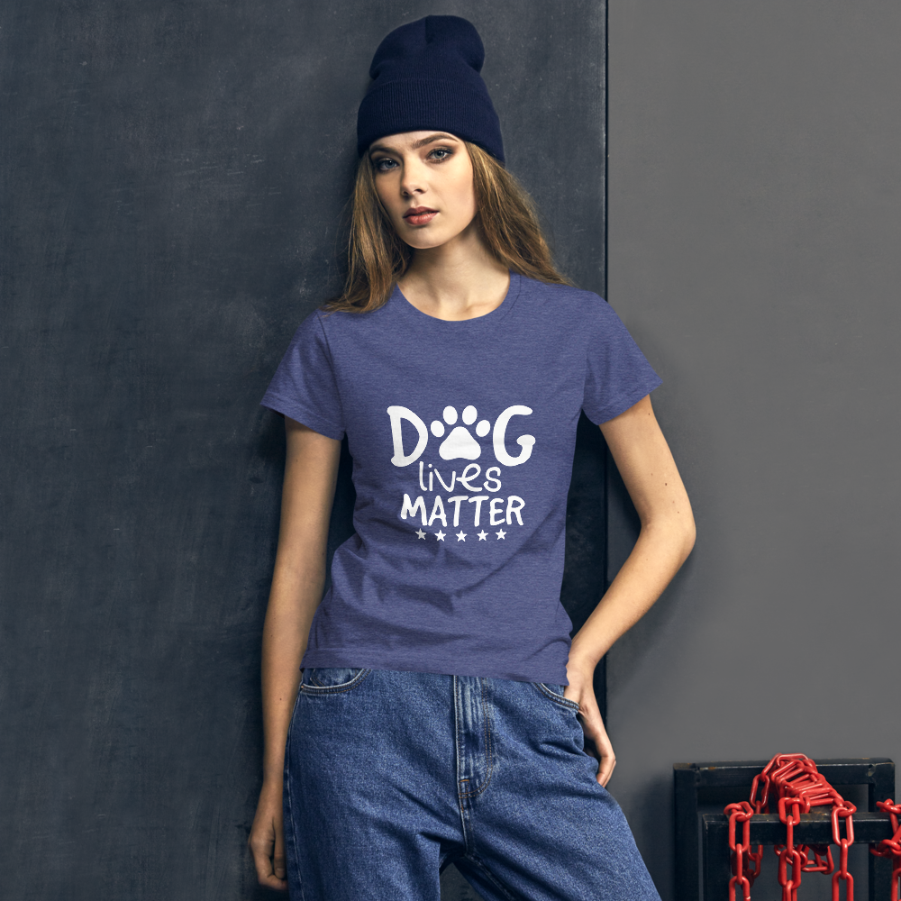 Dog Lives Matter short sleeve t-shirt