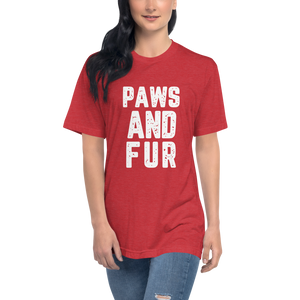 Paws And Fur Crew Neck Tee