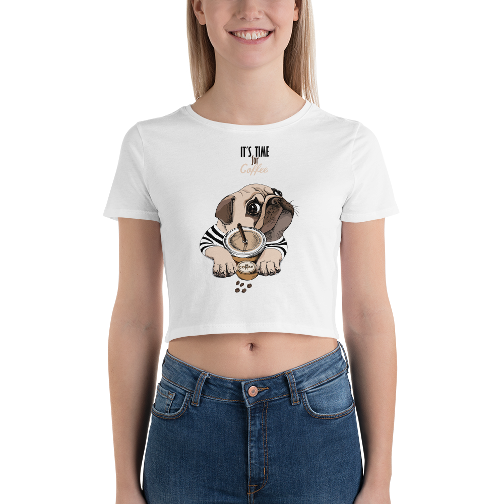 Women’s Crop Tee. Coffee time