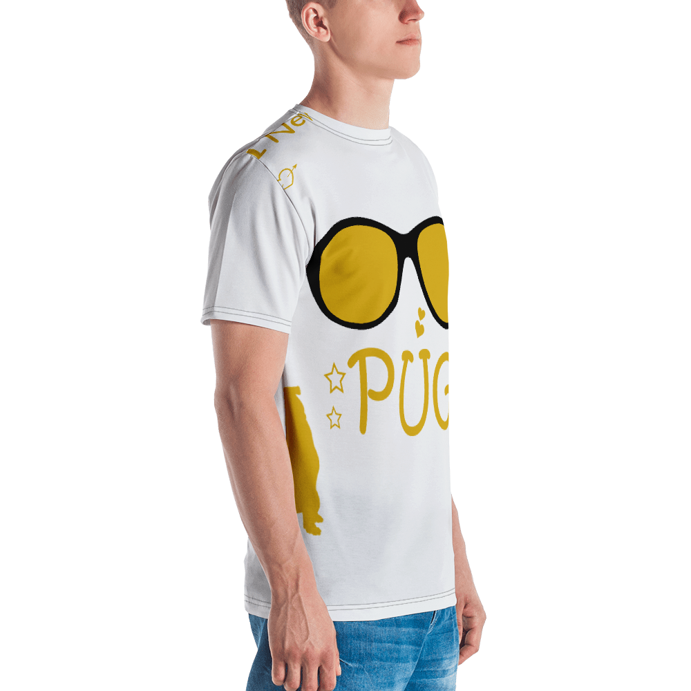 I Never Imagined Super coll pug Owner Men's T-shirt