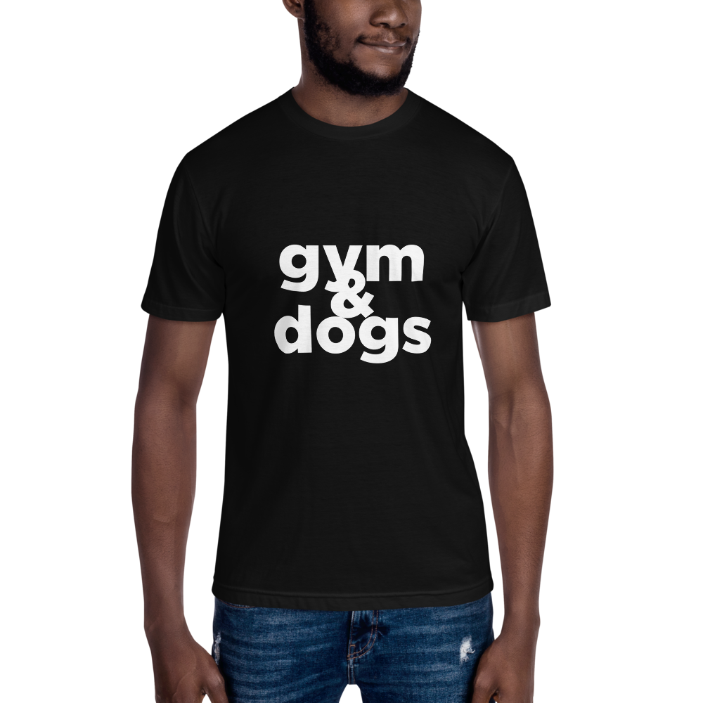 Gym & Dogs Unisex Crew Neck Tee